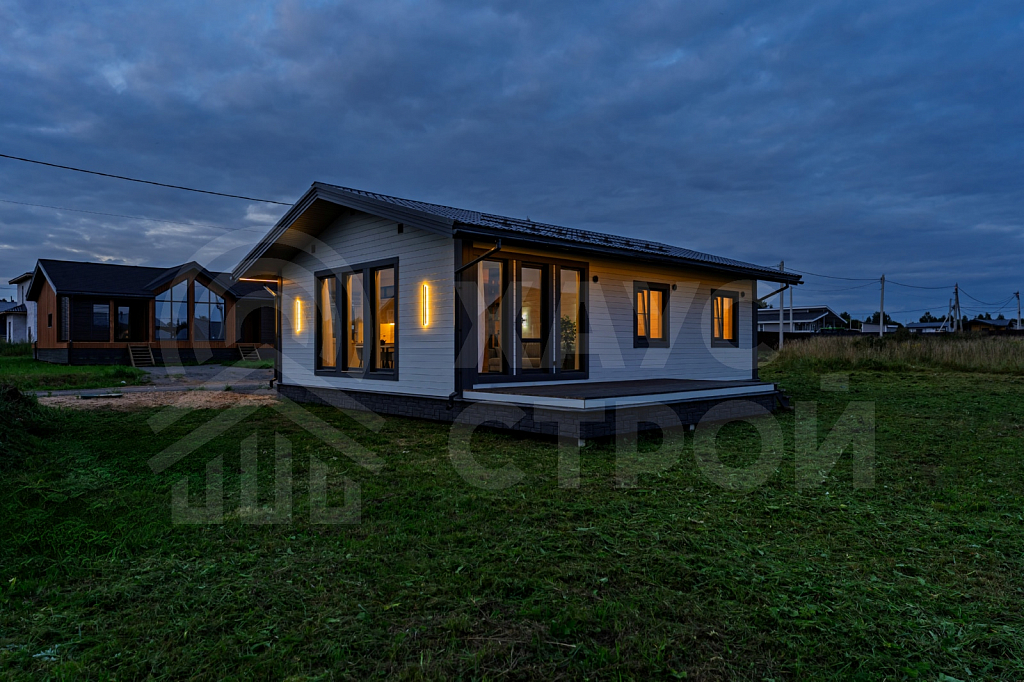Каркасный дом 8х11 в КП Ранчо, ул. Строгановская - Фото 19